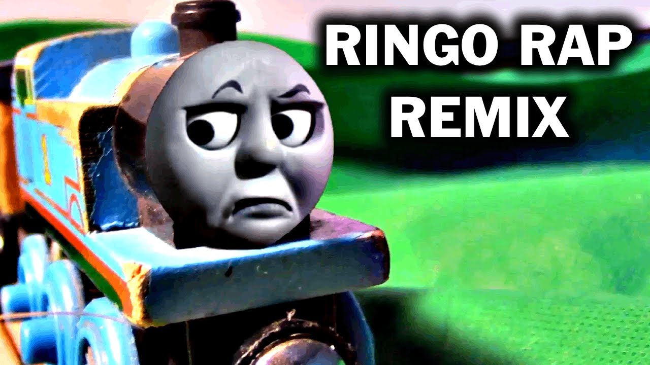 RINGO RAP REMIX (but it's poorly made with wooden railway)