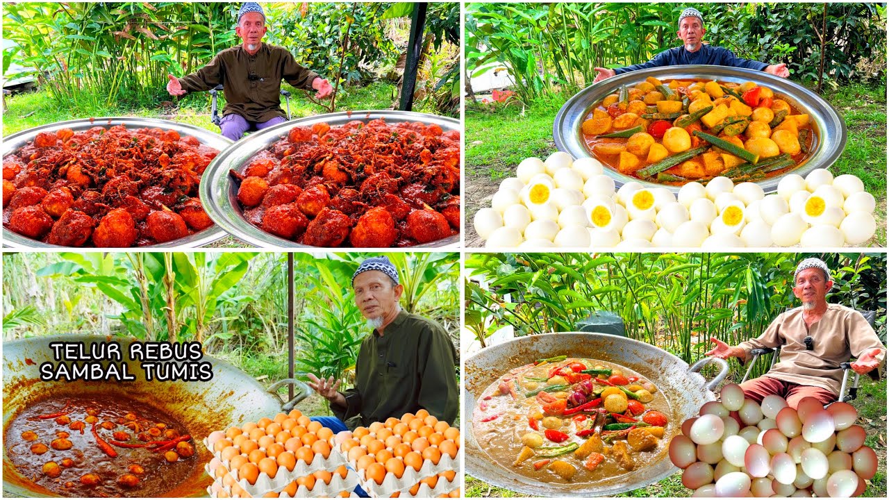 KOMPILASI TELUR REBUS PELBAGAI MENU ‼️ MENU TENGAH BULAN BELUM GAJI