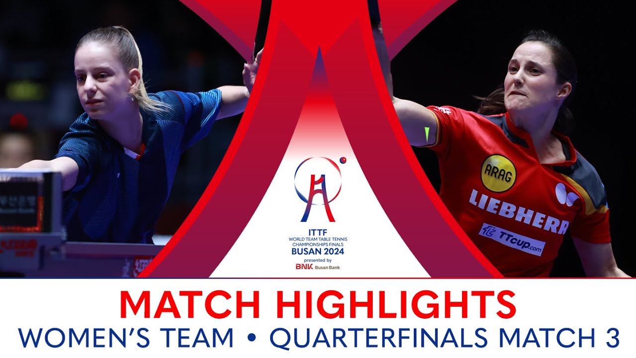 Charlotte Lutz (FRA) vs Sabine Winter (GER) | WT QF - Match 3 | #ITTFWorlds2024
