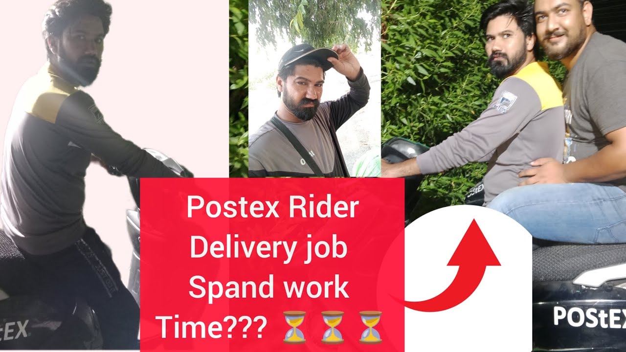 Postex Riders delivery 🚚 job spand work time // Mamo bhanja vlogs