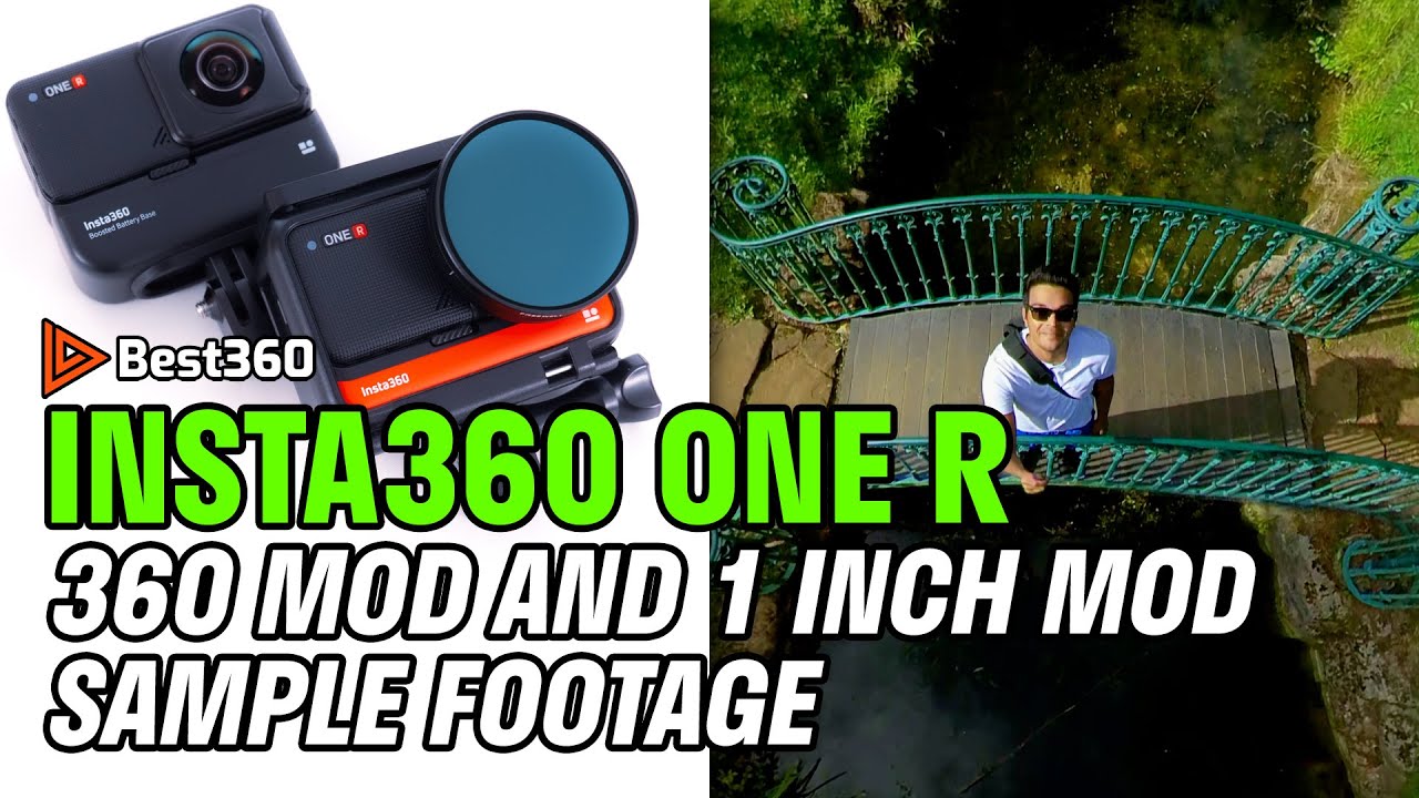 Insta360 ONE R 360 Mod And 1 Inch Mod Sample Footage