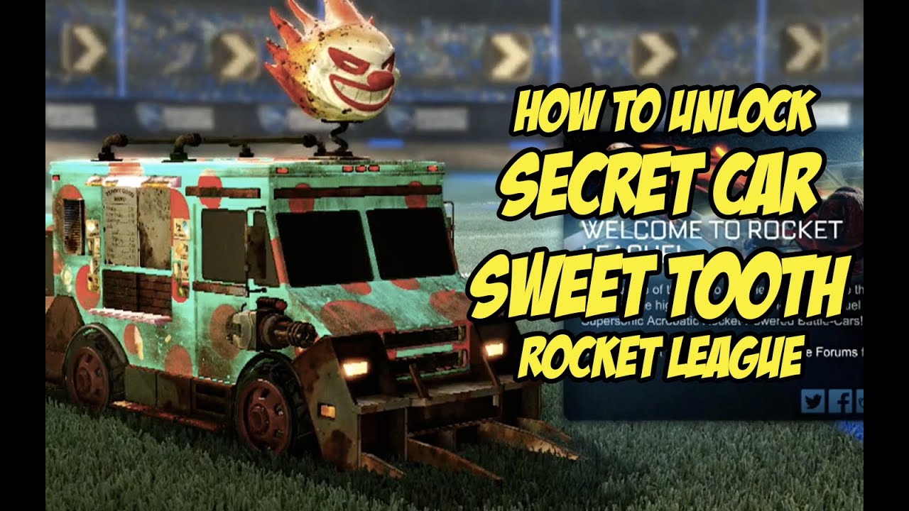 Как получить машину сладкоежки в Rocket League!!