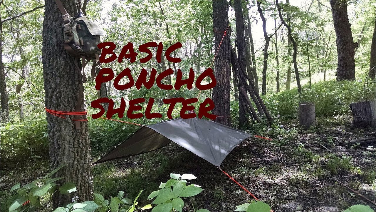 Basic Poncho Shelter 1080p