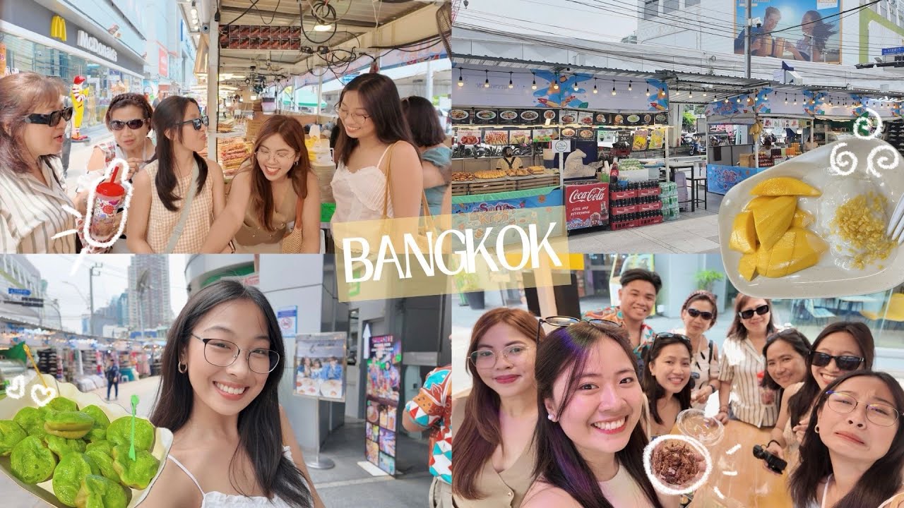 thailand vlog 🇹🇭 7/11 mukbang, shopping at platinum mall & big c, & jodd fairs night market
