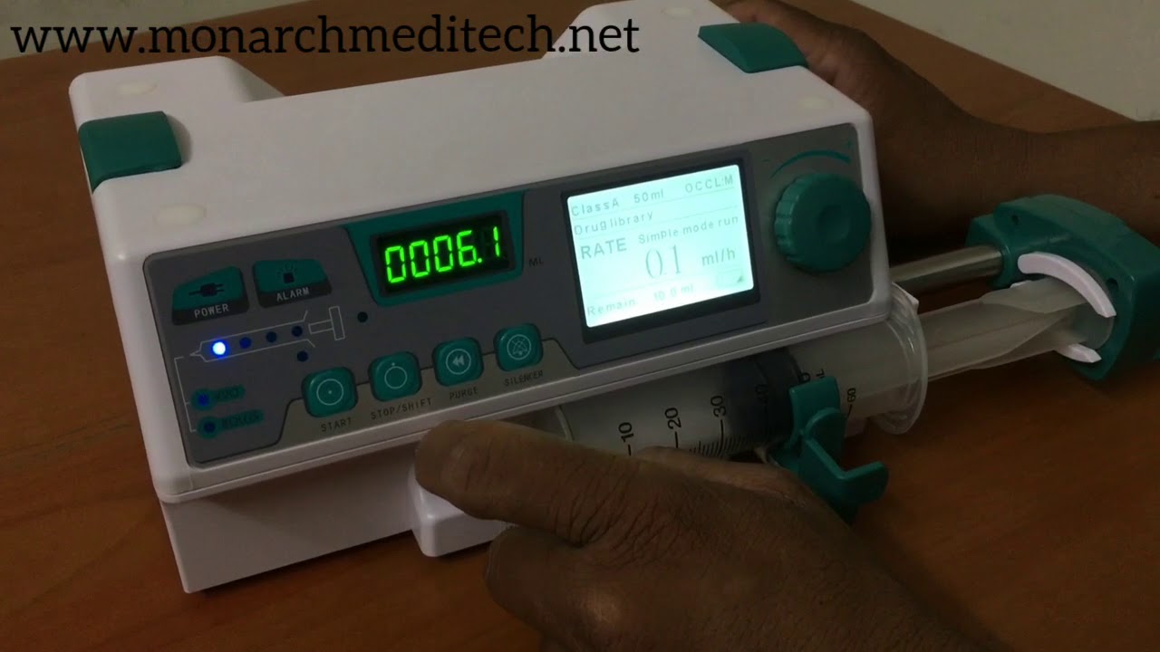 Syringe Pump Beyond Byz 810 Monarch Meditech
