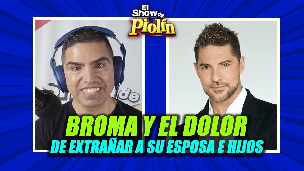 David Bisbal: Gira, Broma y el Dolor de Extrañar a su Esposa e Hijos 🎤💔🎭