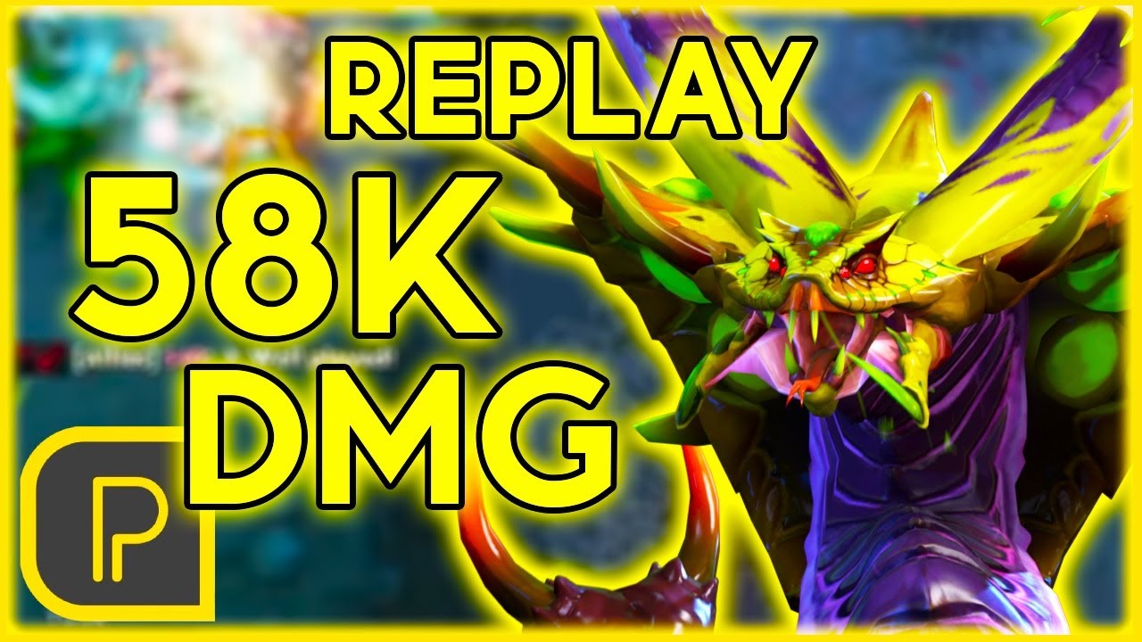 HIGHEST DAMAGE Carry in game - Purge Replay Commentary