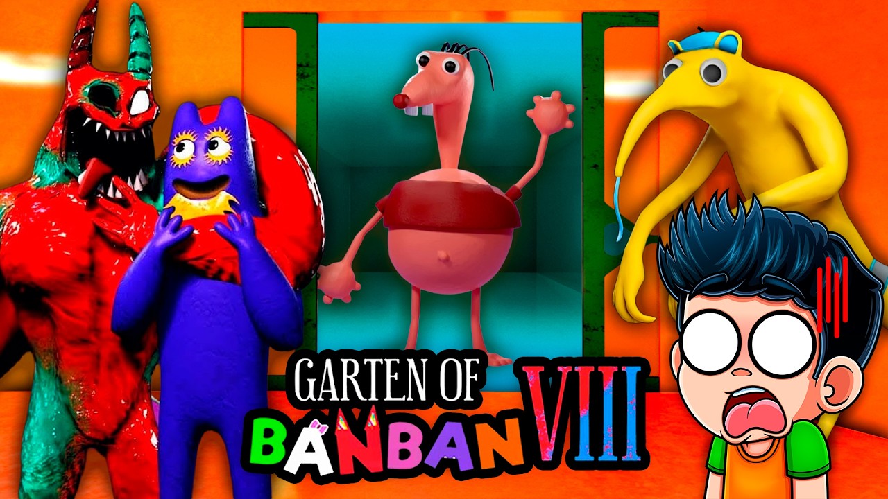 ENTRO A LUGARES SECRETOS EN GARTEN OF BANBAN 8 😱| DESCUBRO LOS SECRETOS DEL CAPITULO 8 😨| JONDRES GC