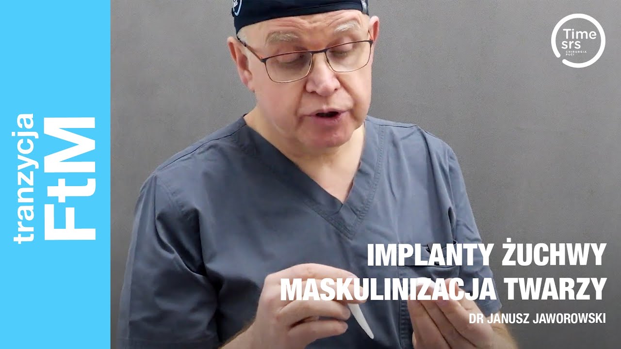 Maskulinizacja twarzy z wykorzystaniem implantów żuchwy