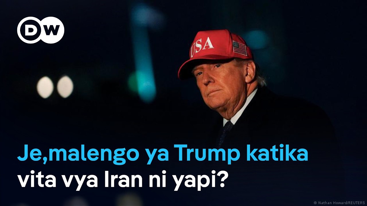 Je,malengo ya Trump katika vita vya Iran ni yapi?