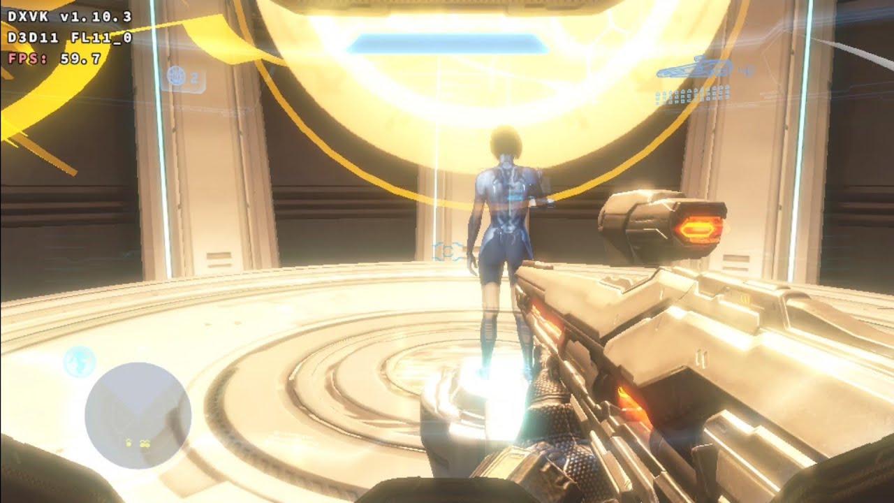 Halo 4 Android w/ Winlator - Master Chief shots Cortana out of EXISTENCE! | Nubia Z50
