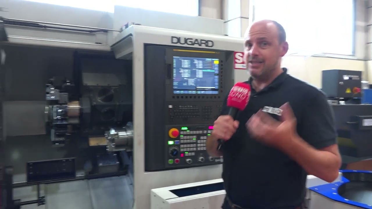 A bar feed and a robot on one machine, that's Empire Manufacturing