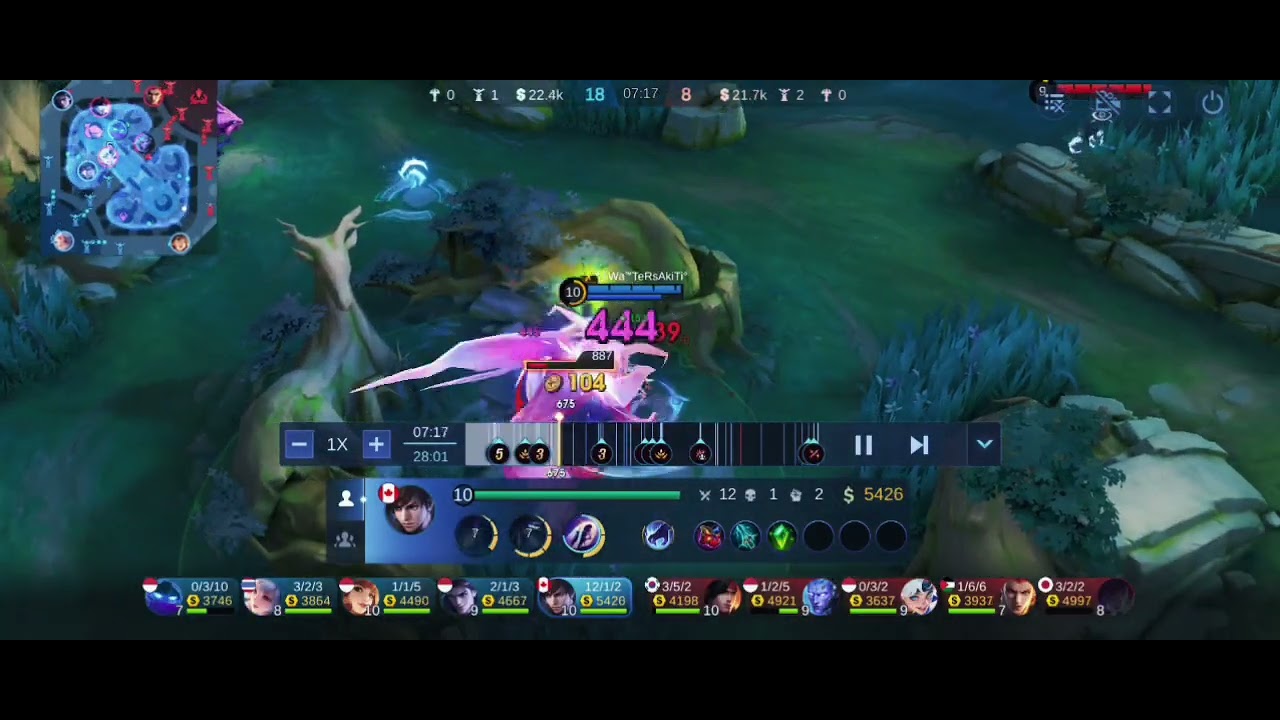 AGRESIF GUSION😱, 40 KILL 1 IN MACTH,🤨 GUSION SAVAGE😎