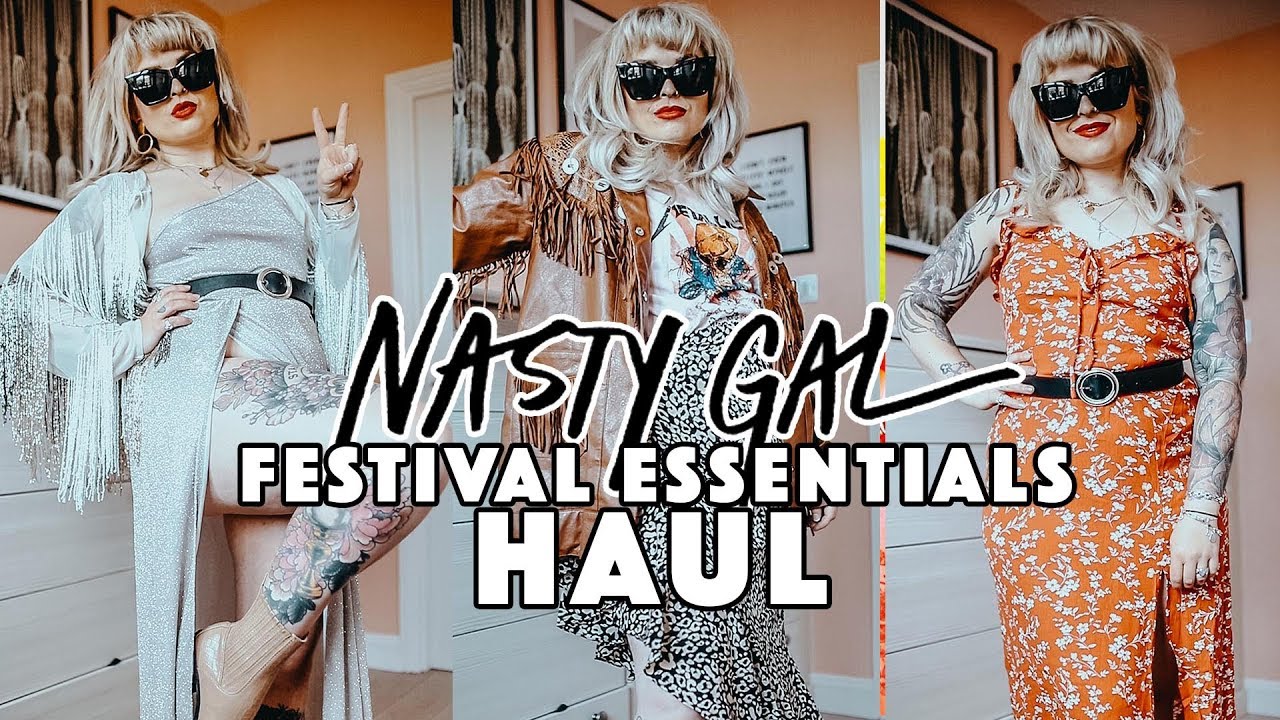NASTY GAL FESTIVAL ESSENTIALS HAUL  ad