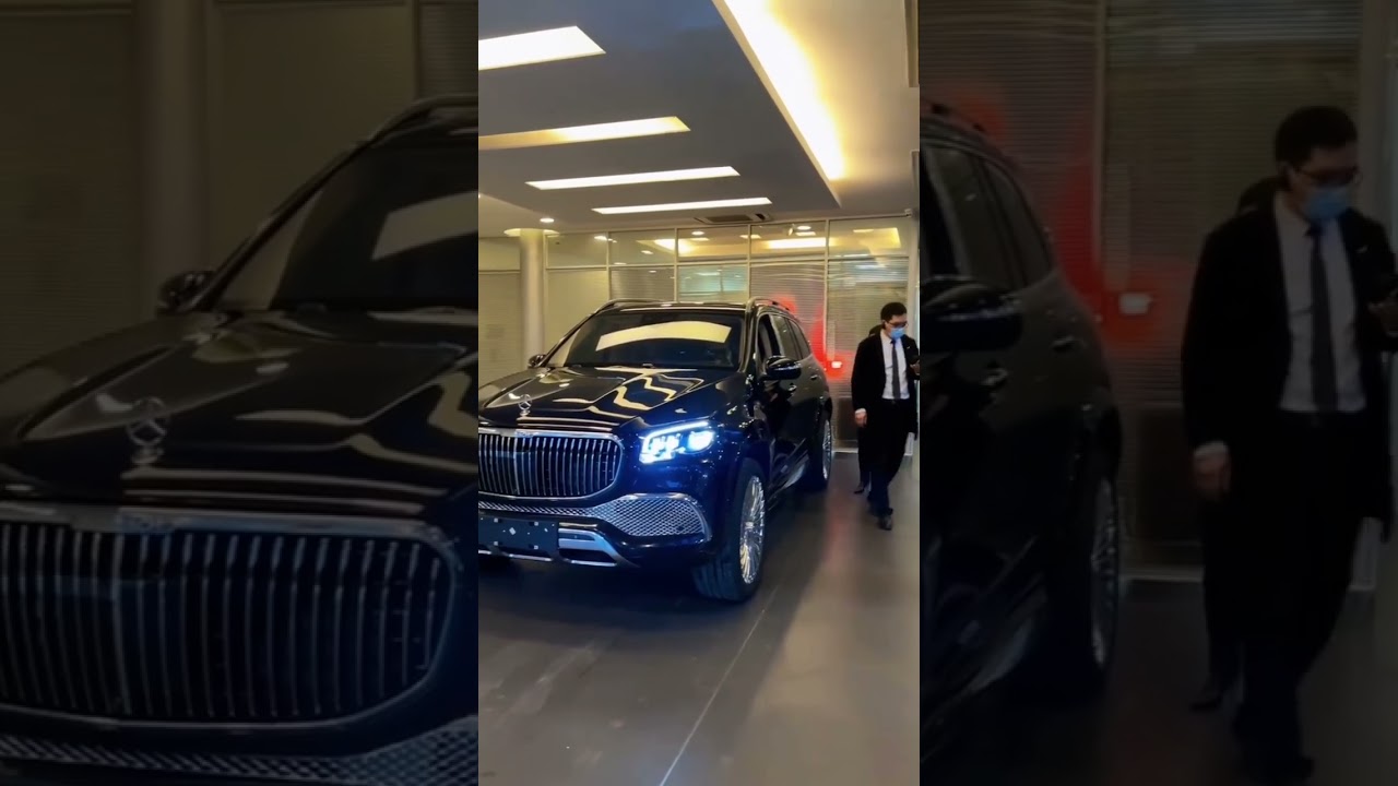 The DANCING MAYBACH | Mercedes GLS 600 4MATIC  #shorts