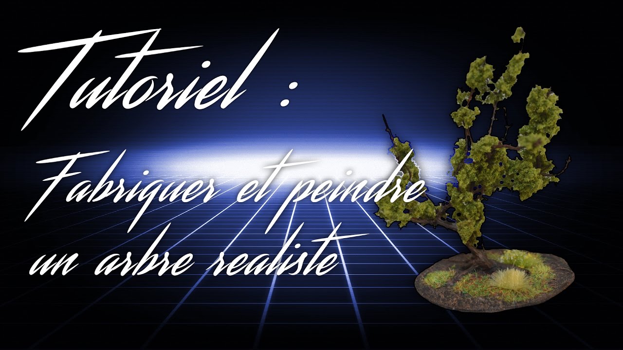 Tutoriel Décor : Fabriquer et peindre un arbre réaliste.