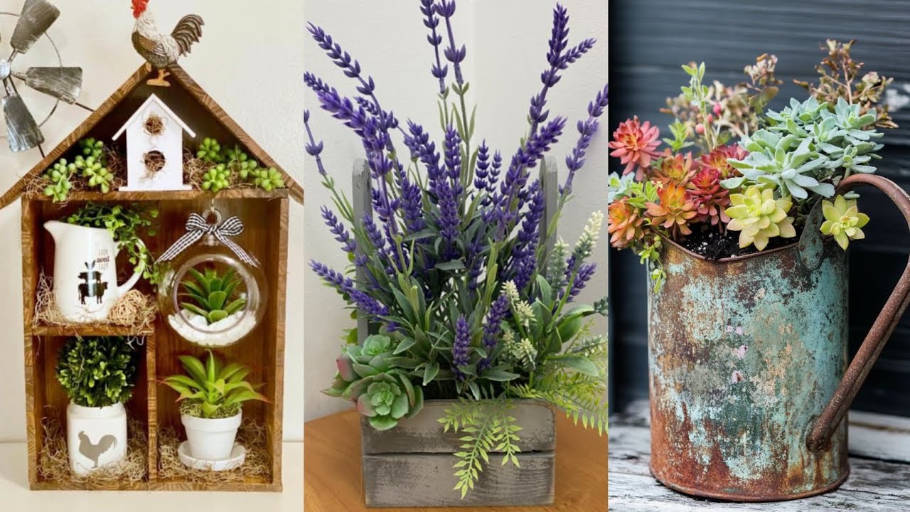 thrifty Charm Decor Shabby Chic Vintage Rustic Home and Wall Hangings Decor Ideas