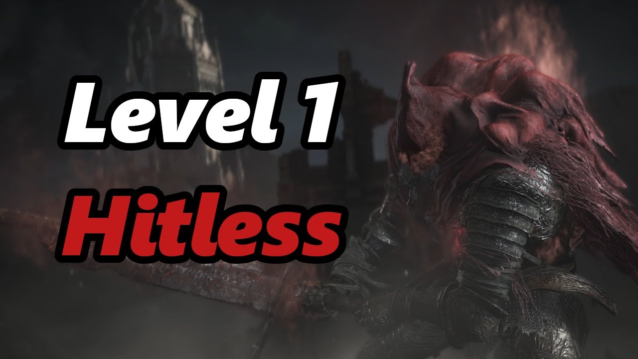 Slave Knight Gael - SL1 Hitless - Dark Souls 3