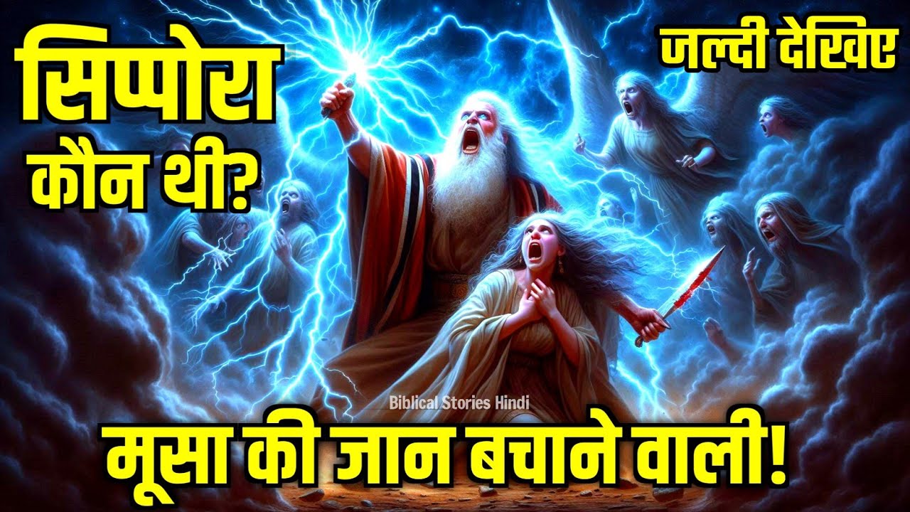 मूसा को मारना चाहते थे खुद परमेश्वर! लेकिन पत्नी सिप्पोरा ने बचाई जान | Bible Story Hindi