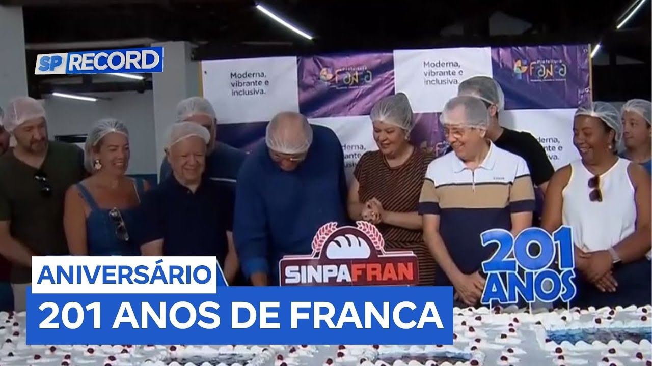 Franca (SP) celebra 201 anos com festa no Parque Fernando Costa
