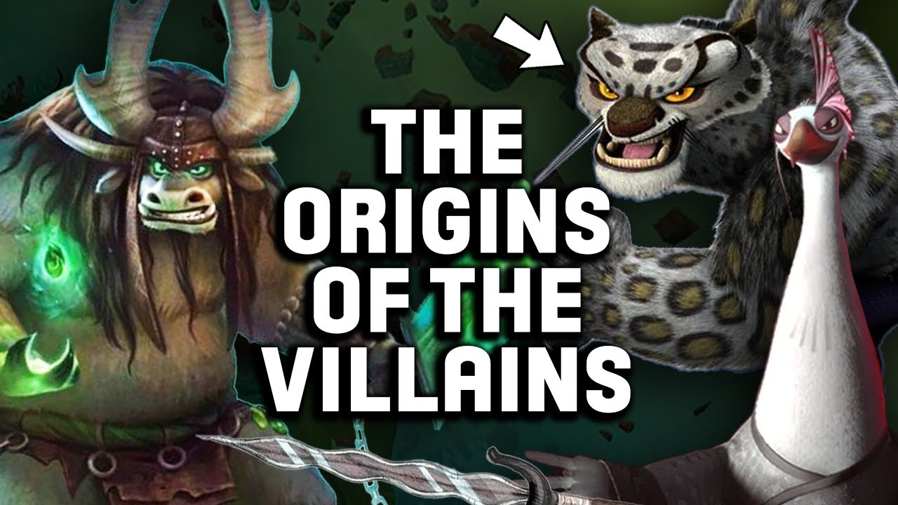 Every KUNG FU PANDA Villain’s Full Story!