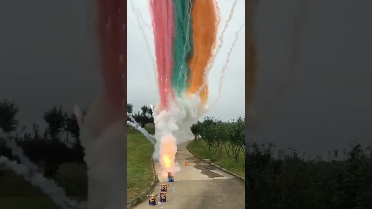Colour full rocket Colour bomb #short #colourbomb #video