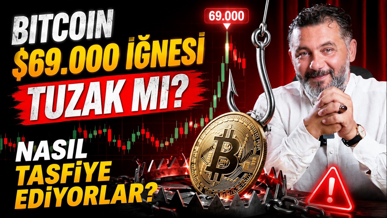 Bitcoin $69.000 İğnesi Tuzak mı? Nasıl Tasfiye Ediyorlar?