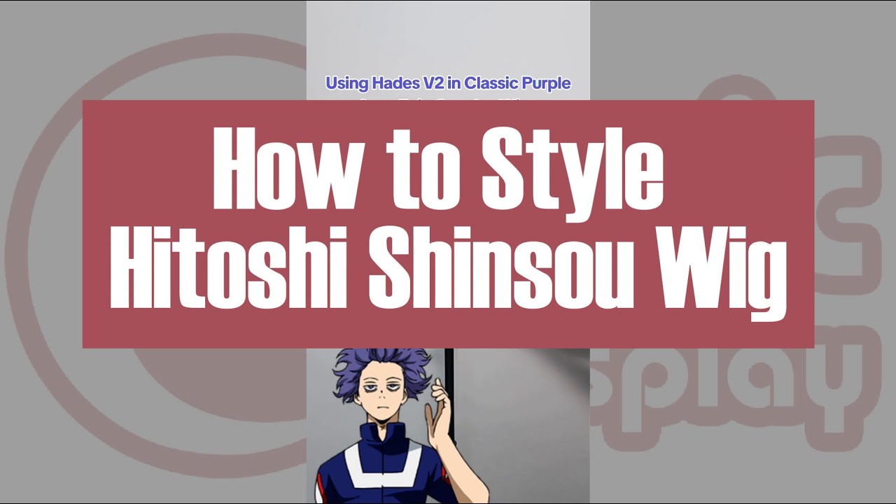 Hitoshi Shinsou Wig tutorial