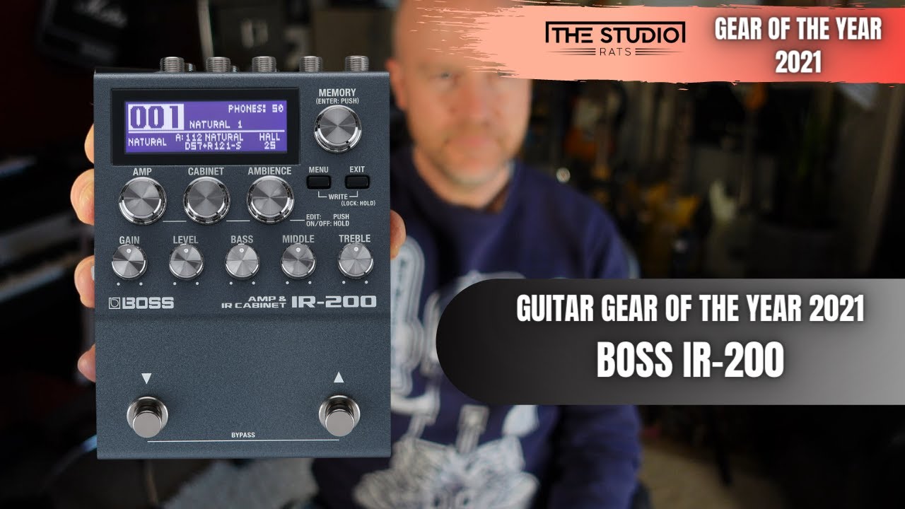 My Guitar Gear of the year 2021 - Boss IR-200