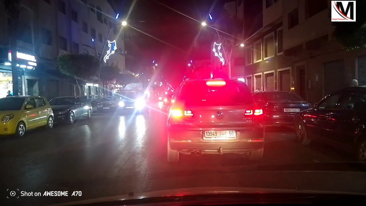جولة صيفية مسائية بمدينة الناظور # Nador City 25 # travel with Majd and Akram# Morocco
