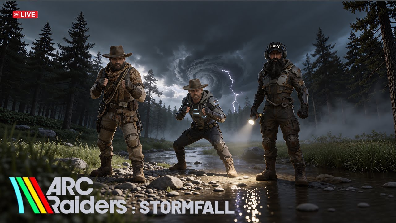 🔴 LIVE: Stormfall 🌪️ Arc Raiders – Shrouded Sky Update EP: 208