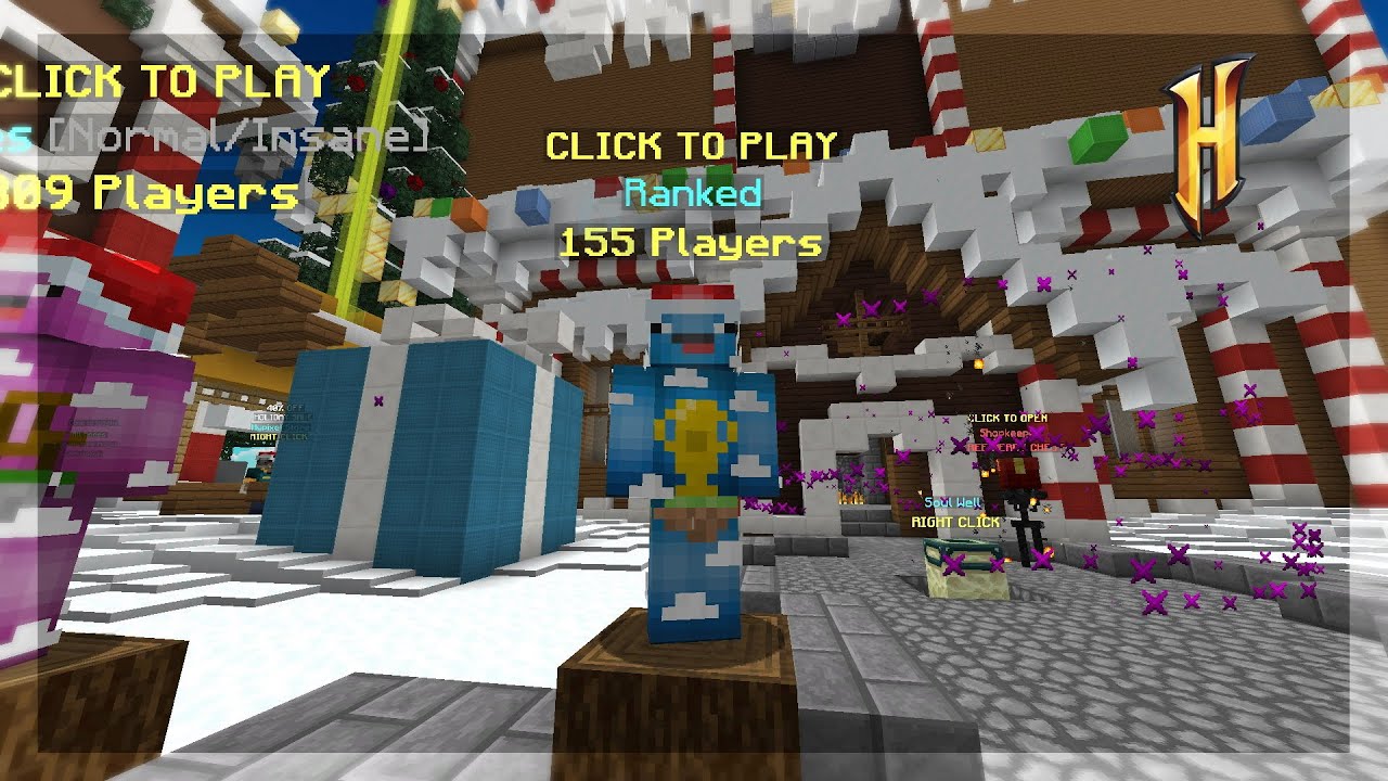 Ranked Skywars na hypixeli