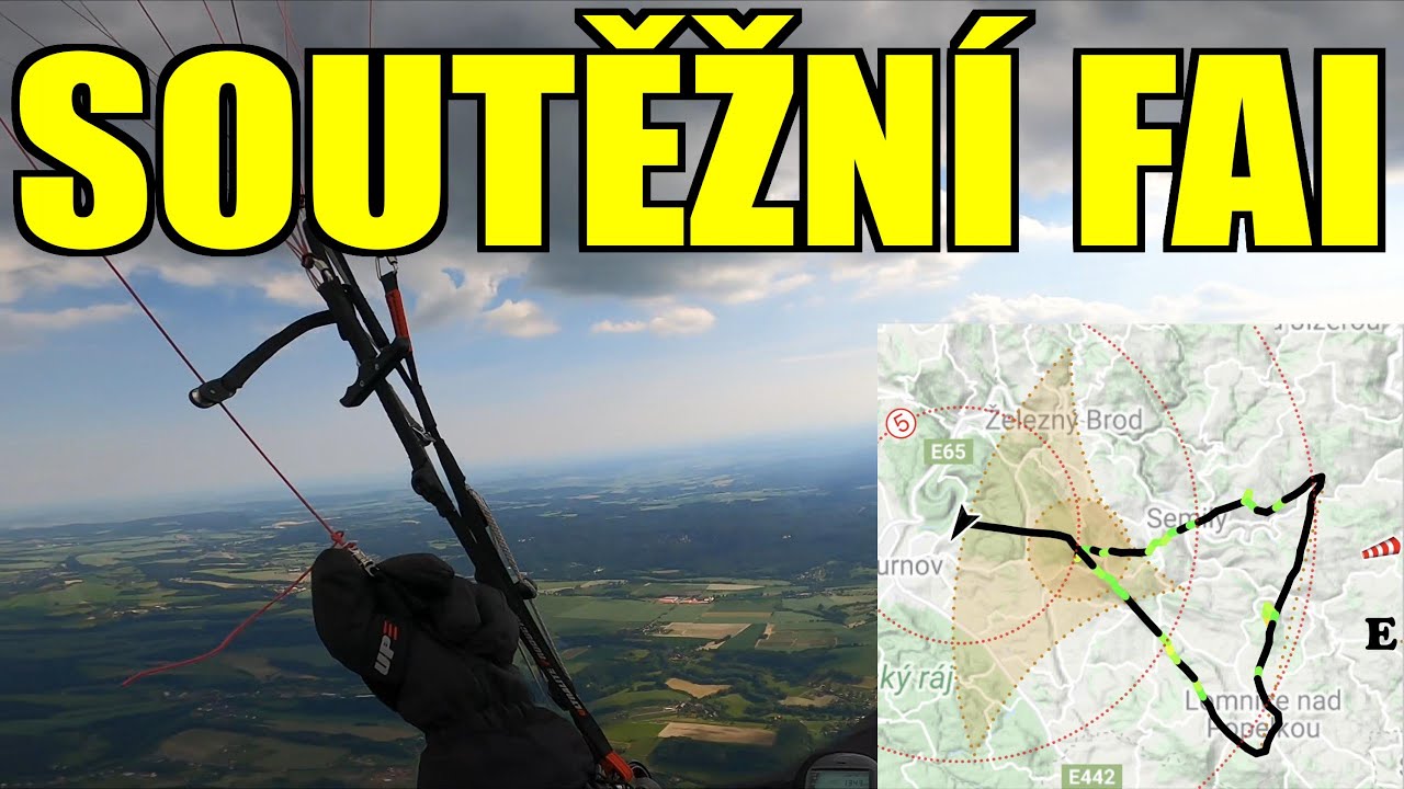Paragliding Kozákov - 43 km FAI (16.6.2021)