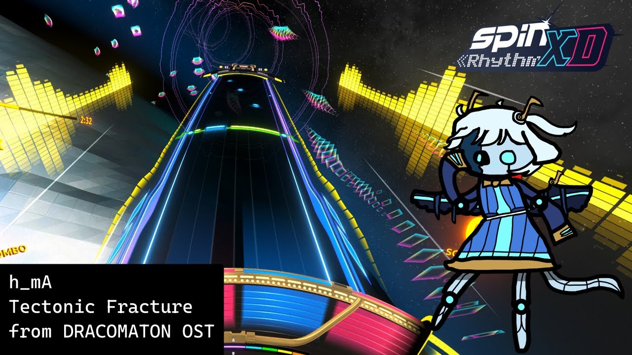 Spin Rhythm XD Custom Chart | h_mA - Tectonic Fracture