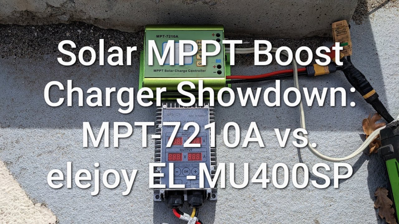 Solar MPPT Boost Charger Showdown: MPT-7210A vs. elejoy EL-MU400SP