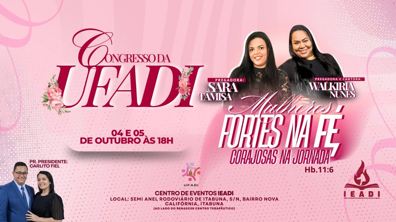CONGRESSO DE MULHERES | 2&ordf; DIA | UFADI | 05/10/2025