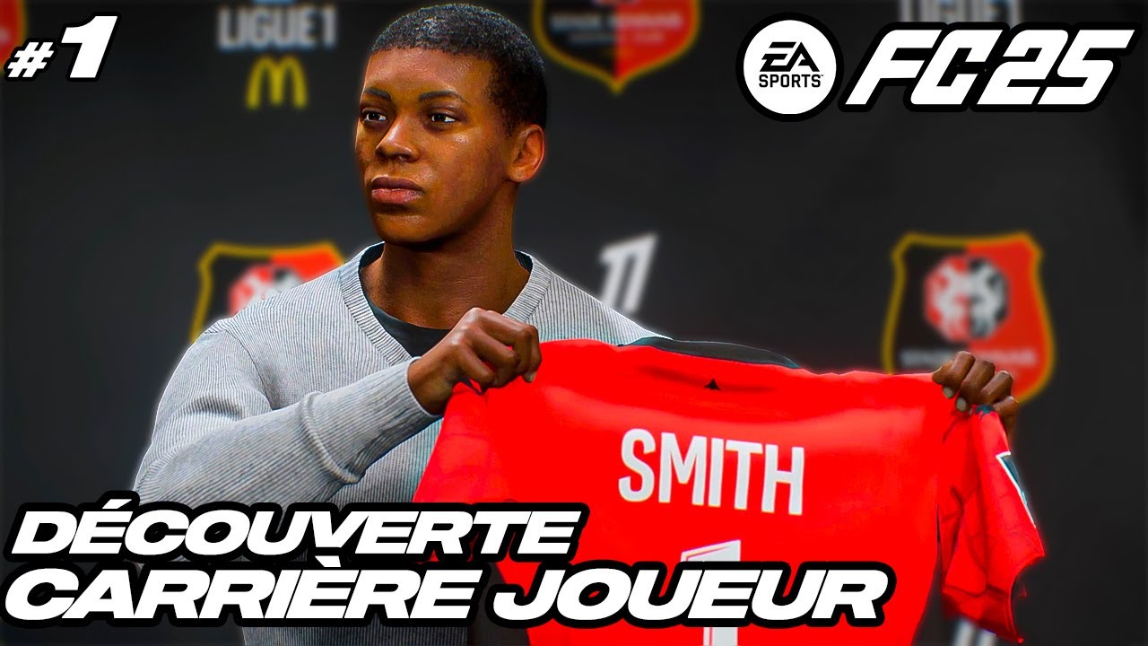 CARRIERE JOUEUR FC25 #1 : DEVENIR UNE LÉGENDE !