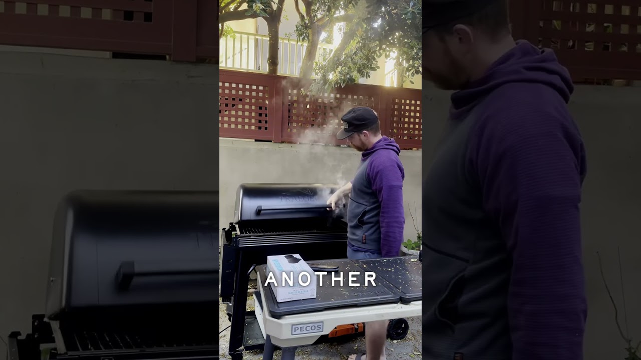 Traeger Brisket Smoke! Max bark. #bbq #brisket #beef #lowandslow #howto