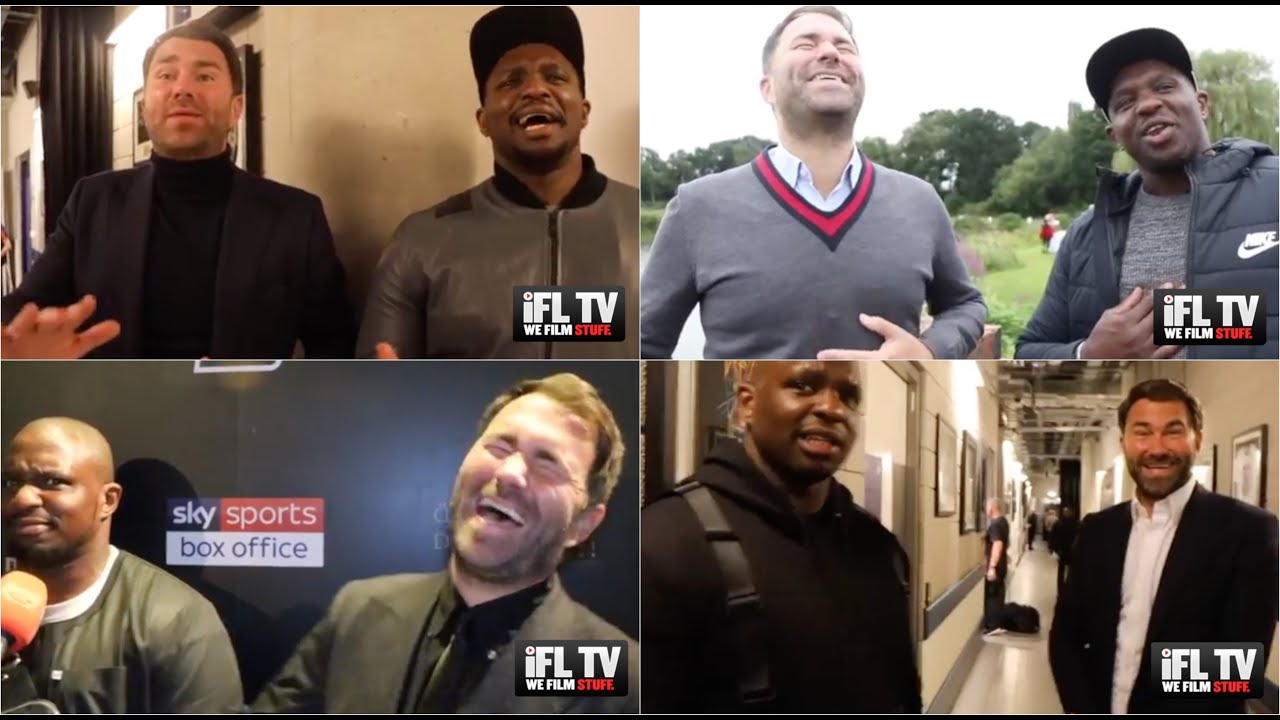 EDDIE HEARN v DILLIAN WHYTE - THE AWKWARD, HEATED & HILARIOUS CONFRONTATIONS (VERY STRONG LANGUAGE)