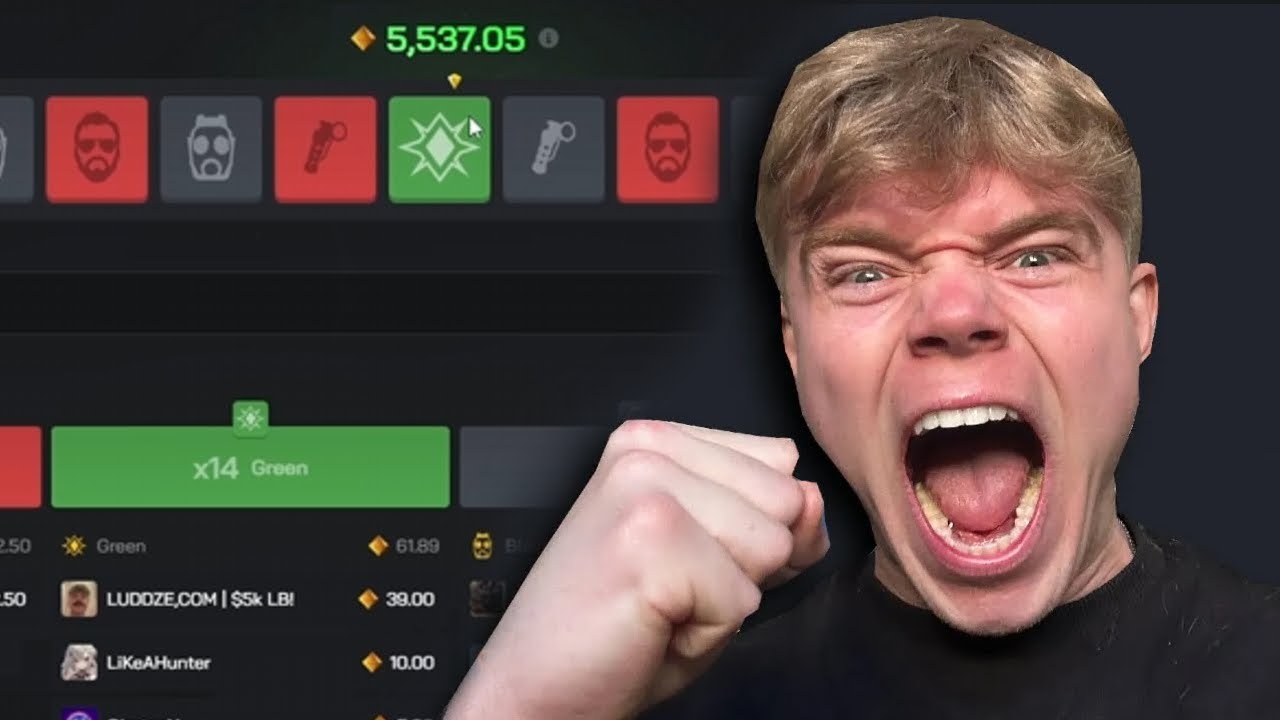 Hitting green on my ALL IN!