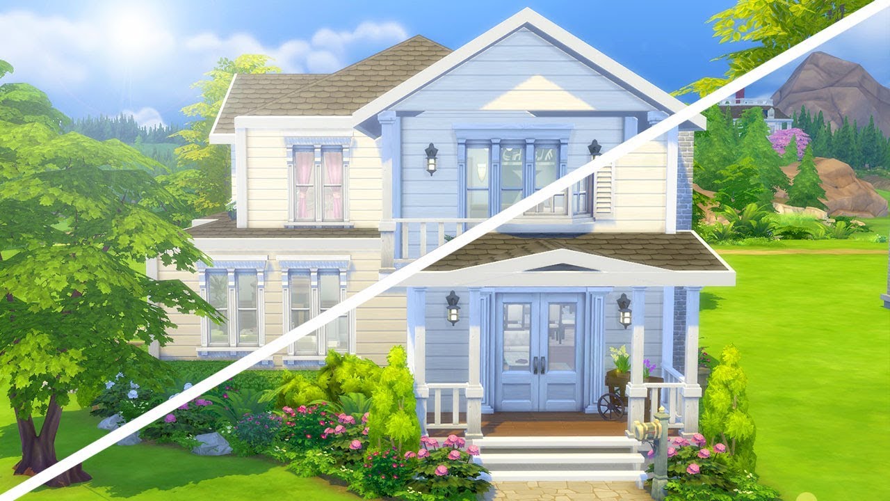 RENOVATING MY FIRST EVER SIMS HOUSE // The Sims 4: Fixer Upper