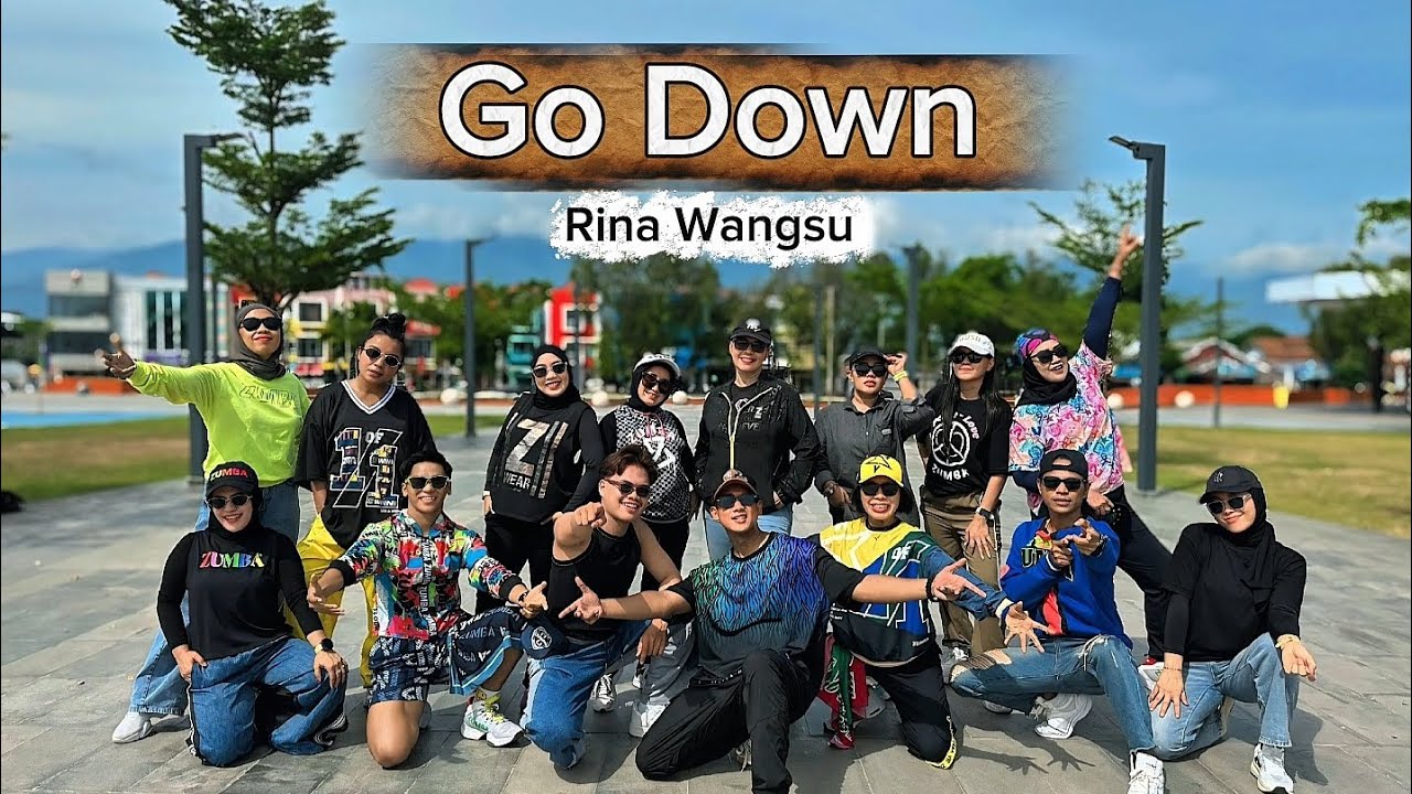 RINA - Go Down | ZUMBA | FITNESS | WORKOUT | ALL ZIN PALU |