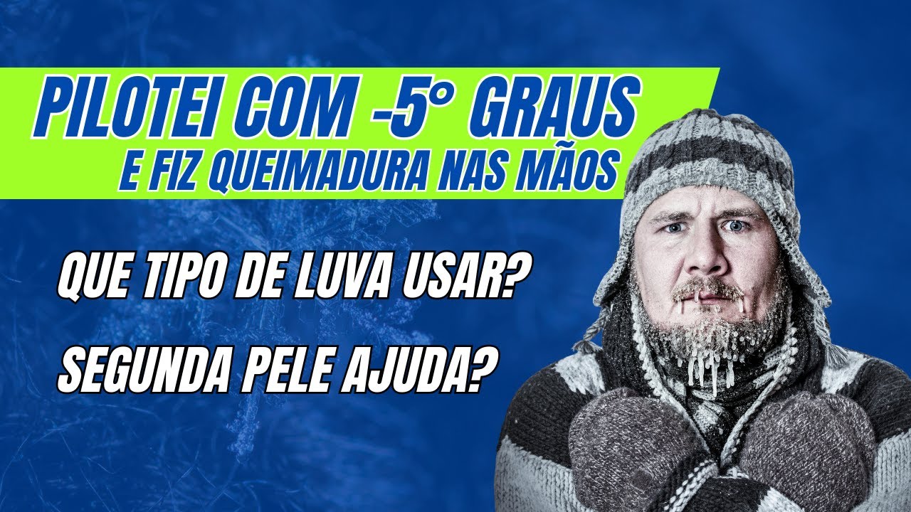 SAIBA O TIPO DE LUVA IDEAL PARA ENFRETAR O FRIO DE MOTO ❄️☃️