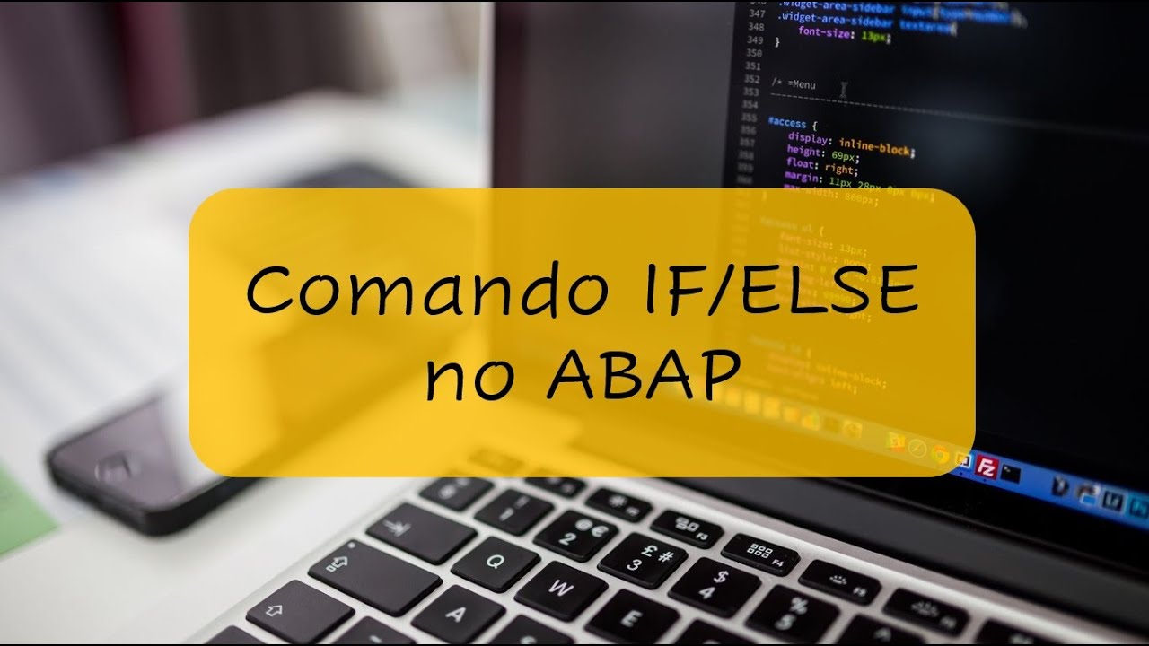 Comando IF-ELSE no ABAP