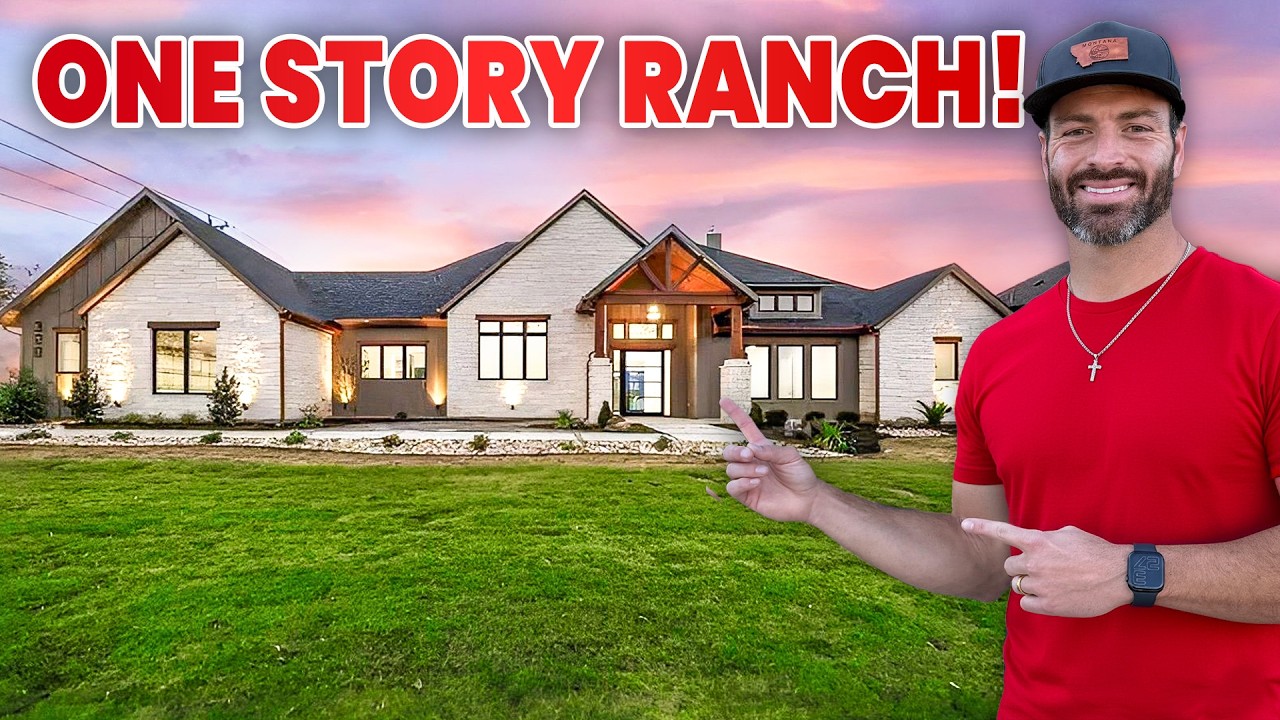 Inside This Incredible 1-Acre Luxury Custom Home Near Celina Texas!