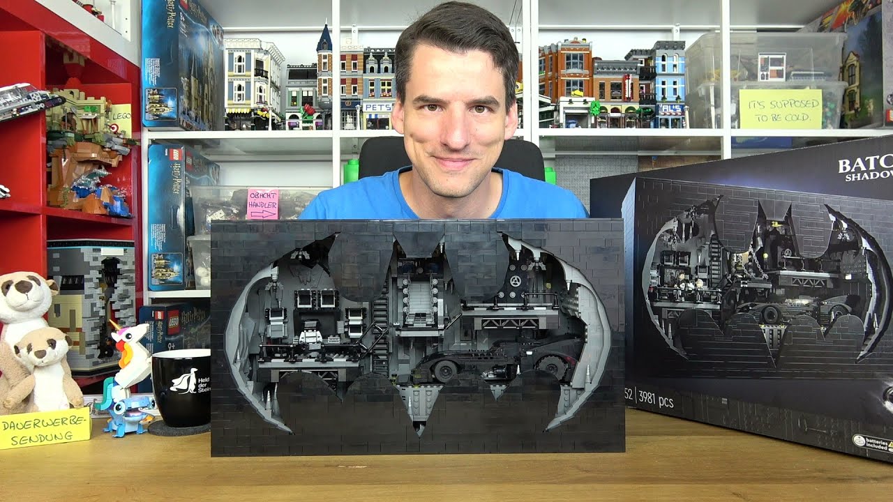 Das schwierigste Set aller Zeiten und das größte von DC: LEGO® 76252 Batcave im Schaukasten