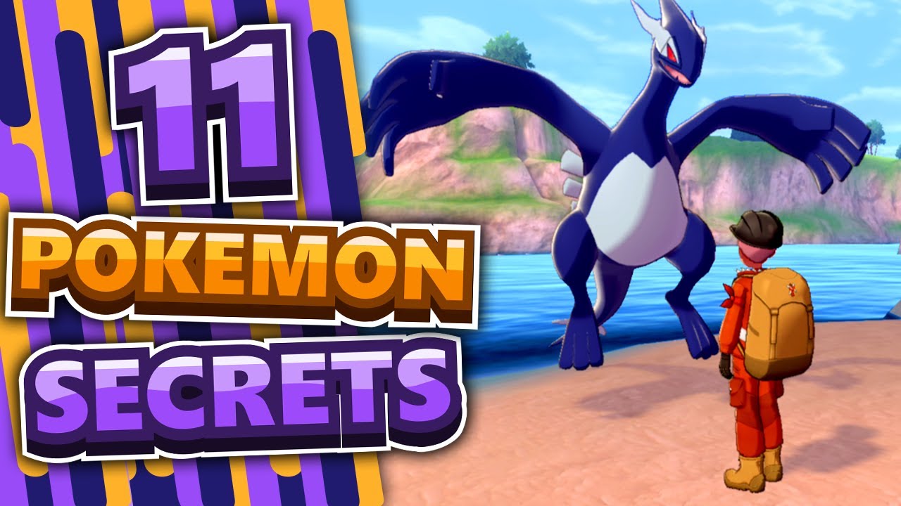 11 POKÉMON SECRETS QUE VOUS N'AUREZ JAMAIS dans les JEUX
