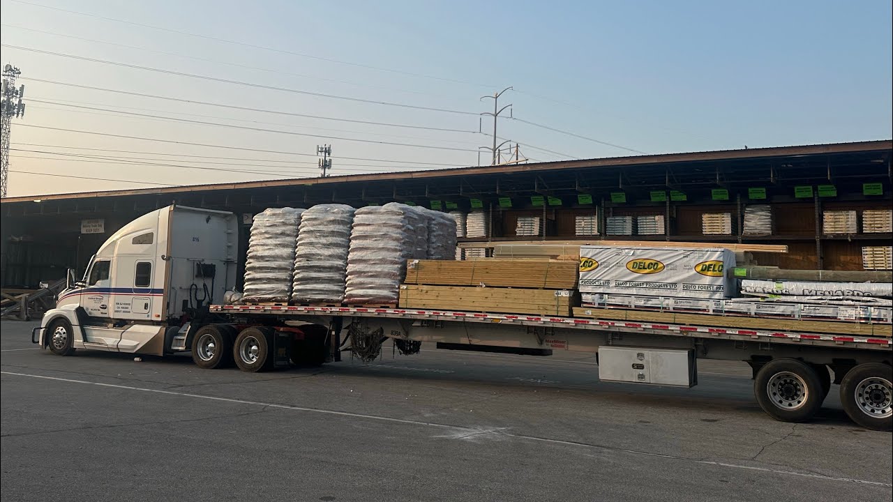 OTR Flatbed Trucking #352. Delivering Marion OH. Picking up at Menards DC.