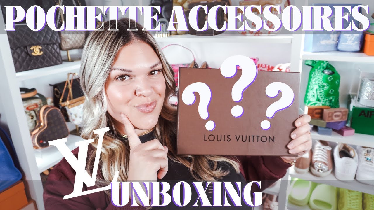 Louis Vuitton Pochette Accessoires Unboxing | Adding to my Pochette Accessoires Collection