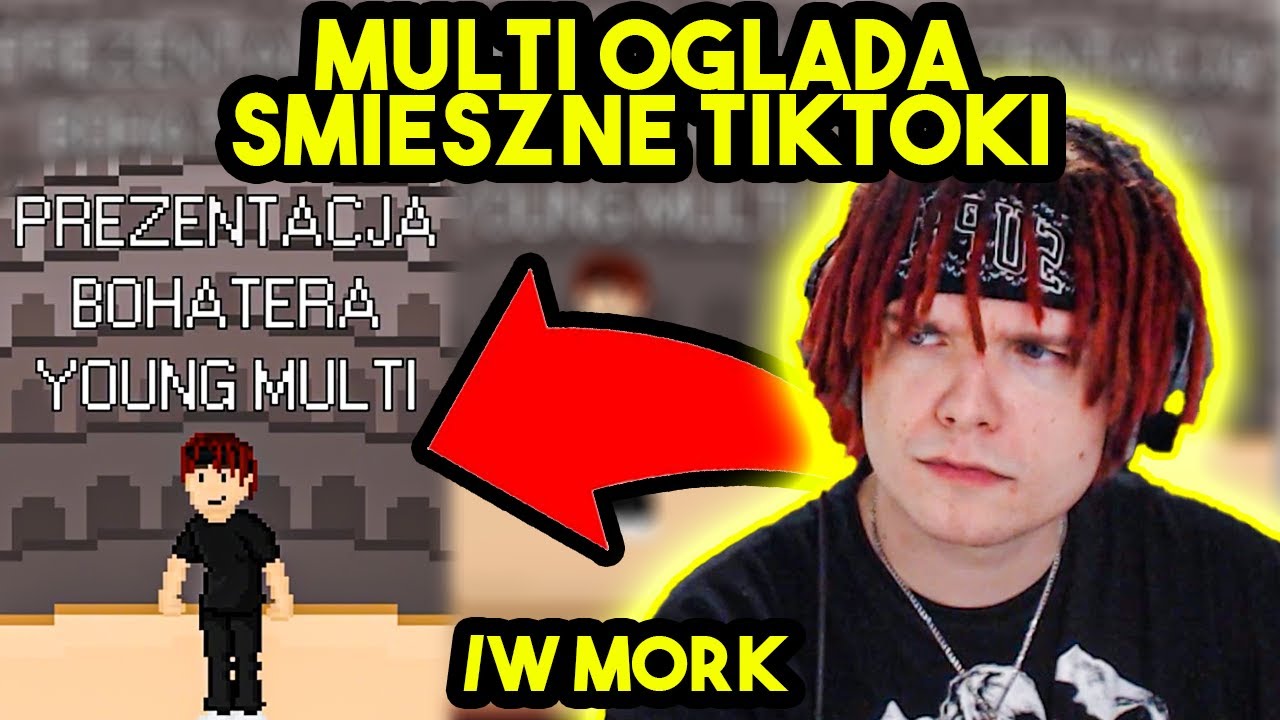 MULTI ogląda ŚMIESZNE TIKTOKI #30 /w MORK